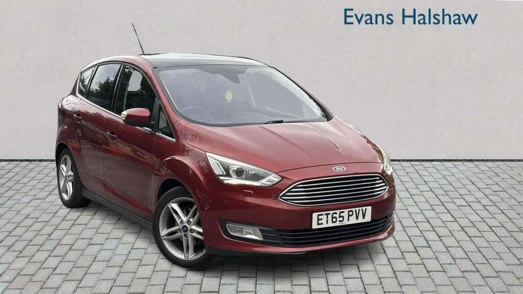 Ford C-Max 1.5 Tdci Titanium X 2016 ET65PVV Red