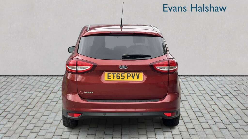 Ford C-Max 1.5 Tdci Titanium X 2016 ET65PVV Red #3