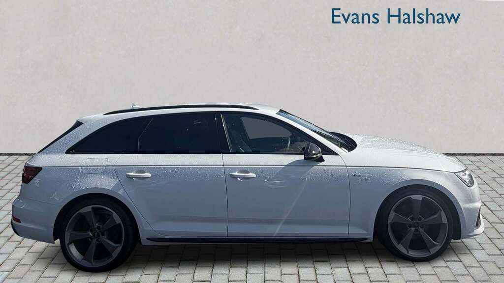 Audi A4 40 Tfsi Black Edition S Tronic 2019 WB19CXR White #2