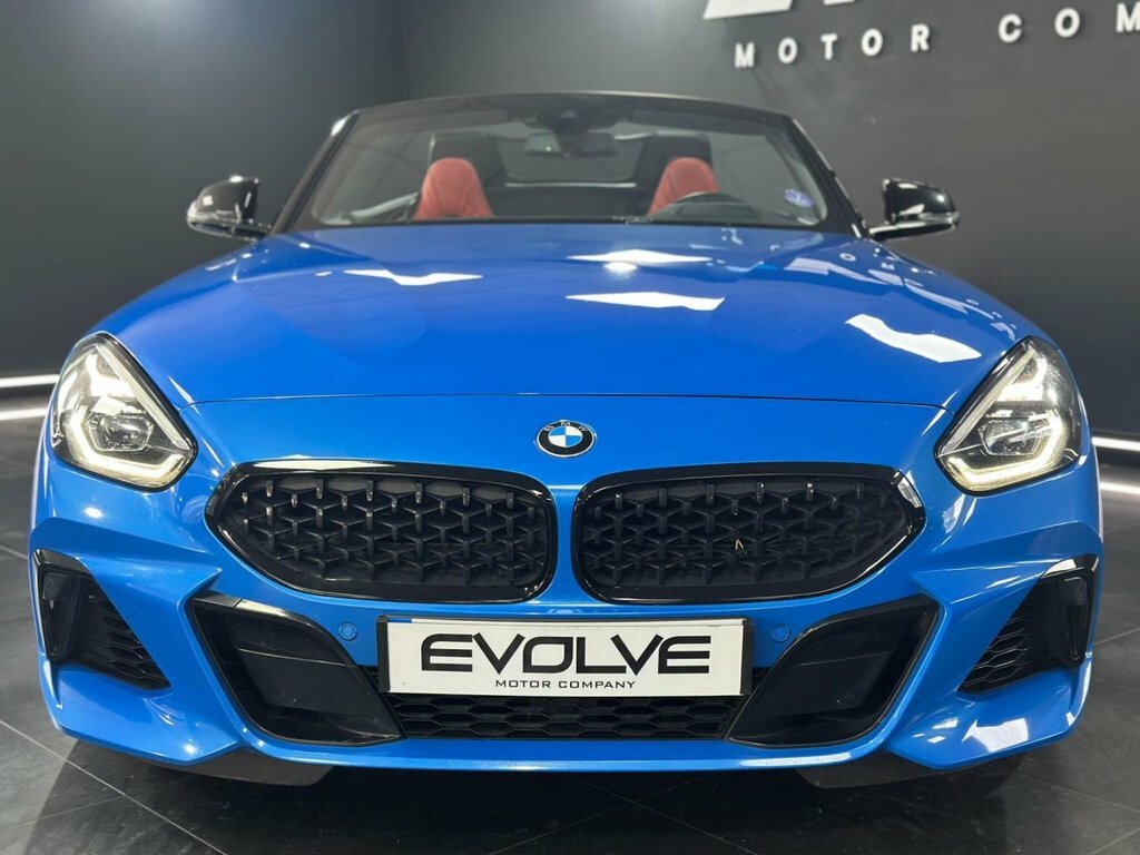BMW Z4 Convertible Blue #4