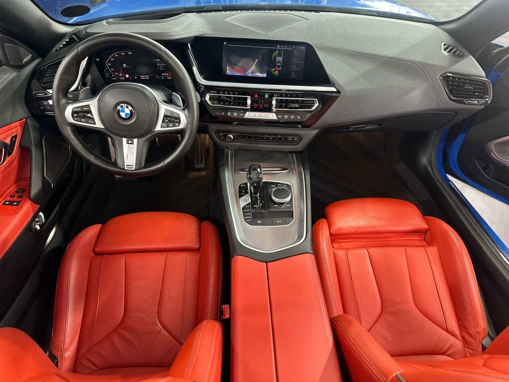 BMW Z4 Convertible Blue #3