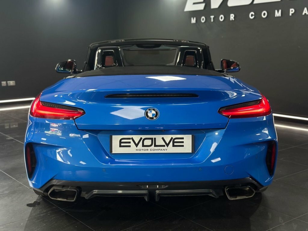 BMW Z4 Convertible Blue #5