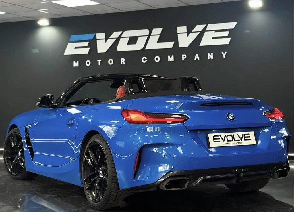 BMW Z4 Convertible Blue #2