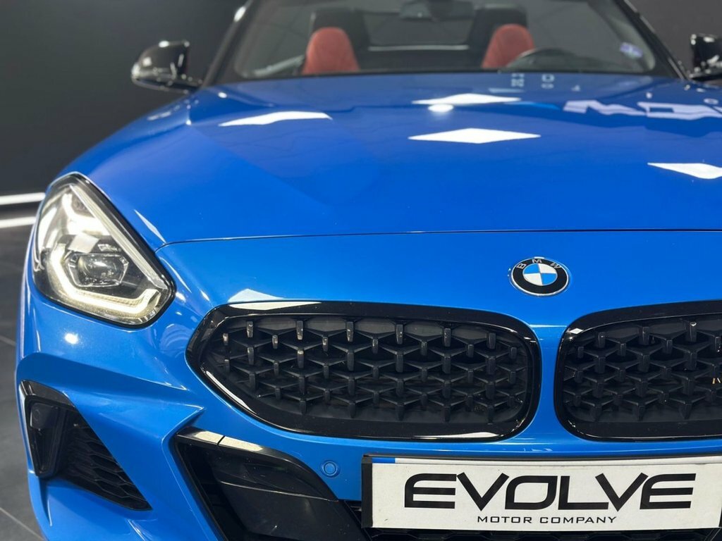 BMW Z4 Convertible Blue #6