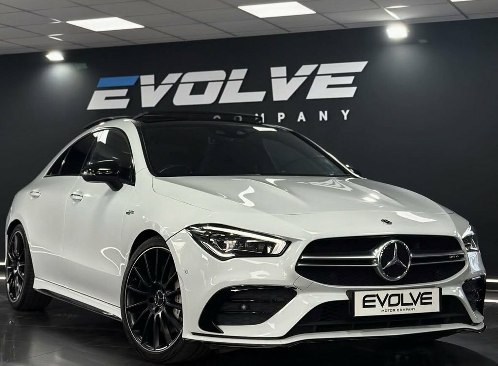 Mercedes-Benz CLA Class 2L Amg White