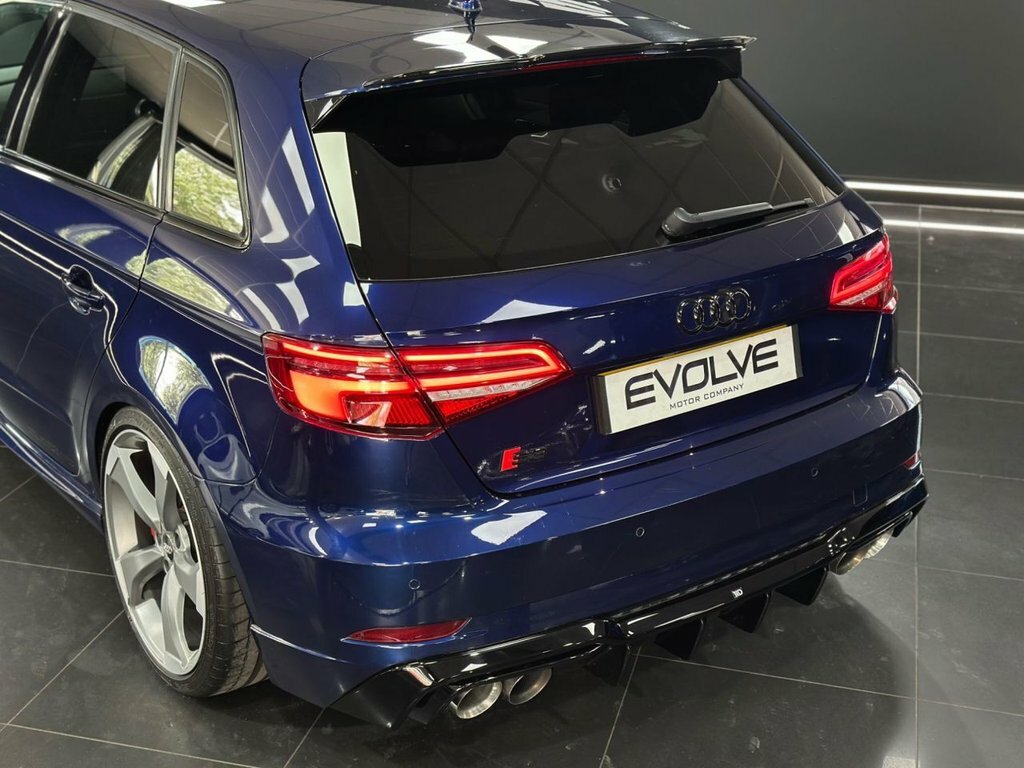 Audi S3 Black Edition 2.0 Tfsi Quattro 310 Ps S Tronic Blue #13