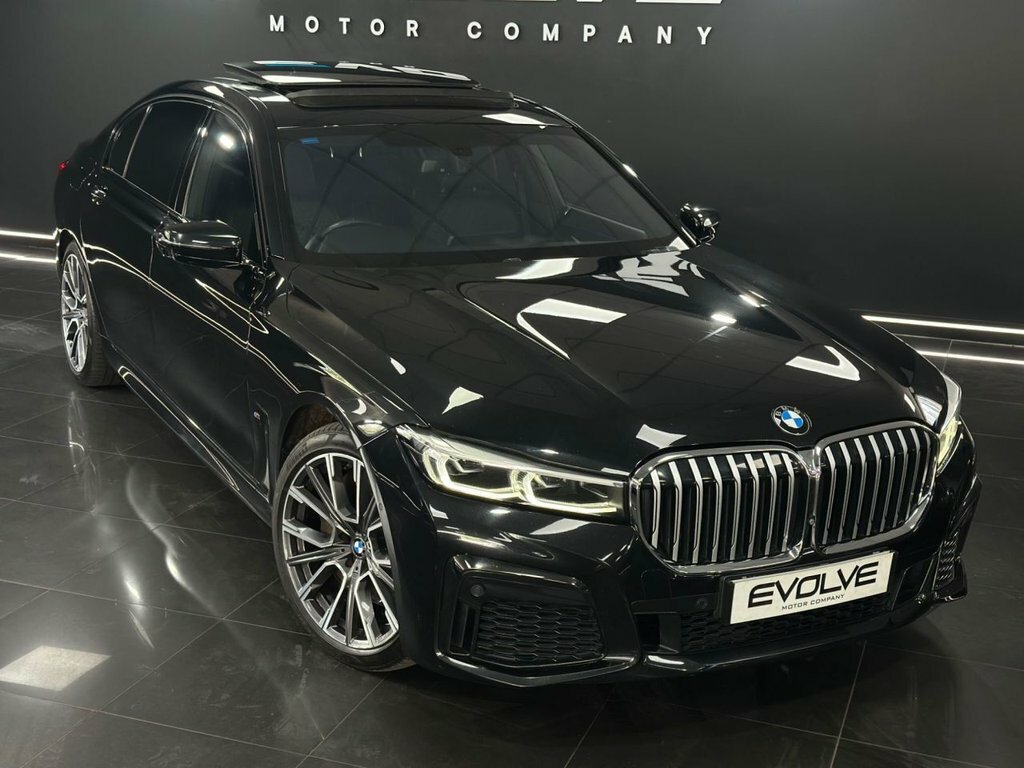 BMW 7 Series 740D Xdrive M Sport Blue #10