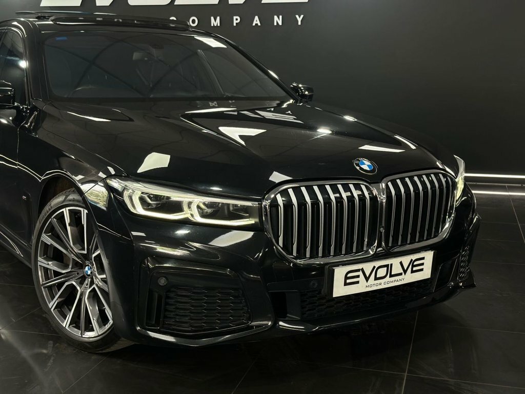 BMW 7 Series 740D Xdrive M Sport Blue #12