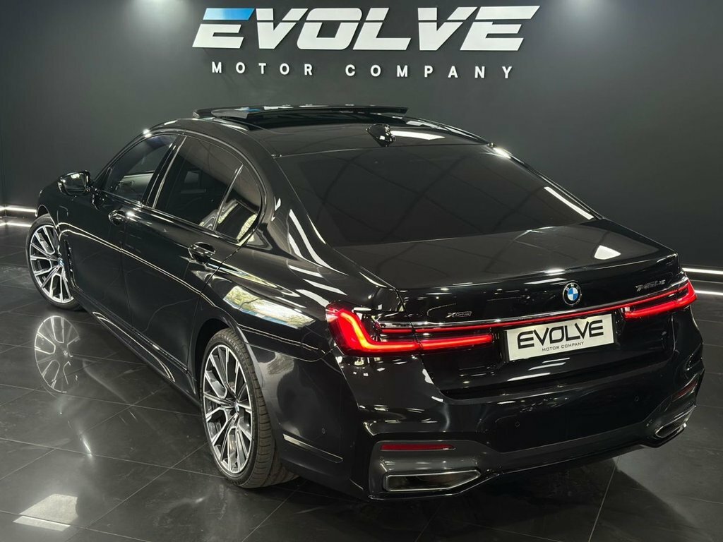 BMW 7 Series 740D Xdrive M Sport Blue #11