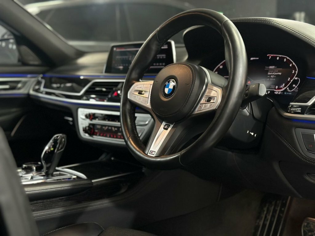 BMW 7 Series 740D Xdrive M Sport Blue #16