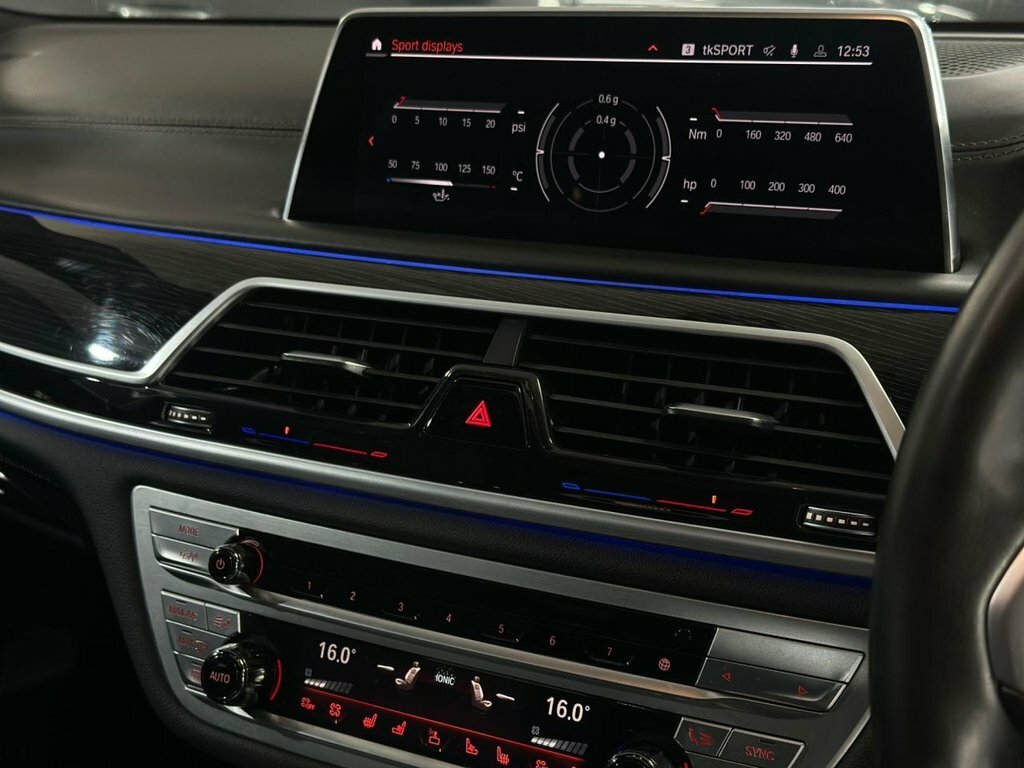 BMW 7 Series 740D Xdrive M Sport Blue #19
