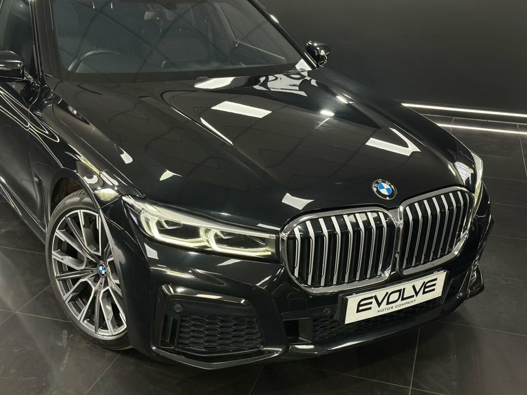 BMW 7 Series 740D Xdrive M Sport Blue #7