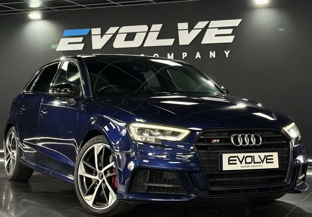 Audi S3 2L Black Edition RV69NXX Blue