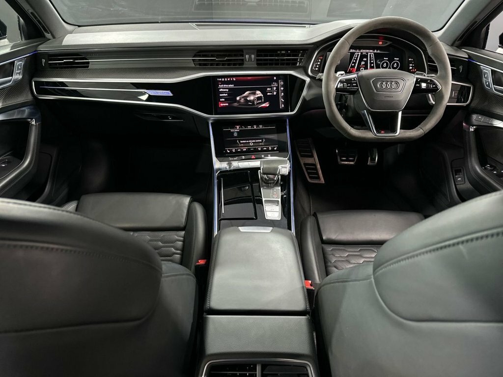 Audi RS6 Avant 4L Carbon Black Blue #4