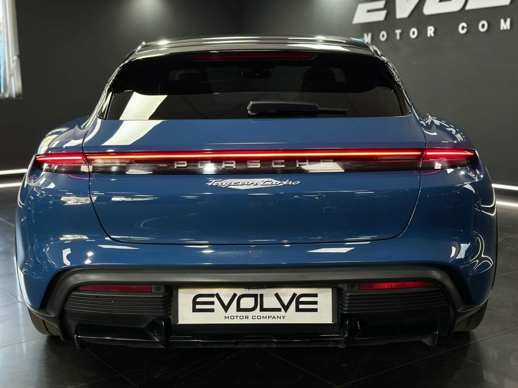 Porsche Taycan Estate Blue #5