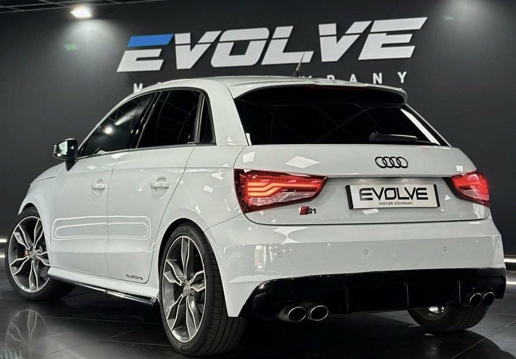 Audi S1 Hatchback White #2