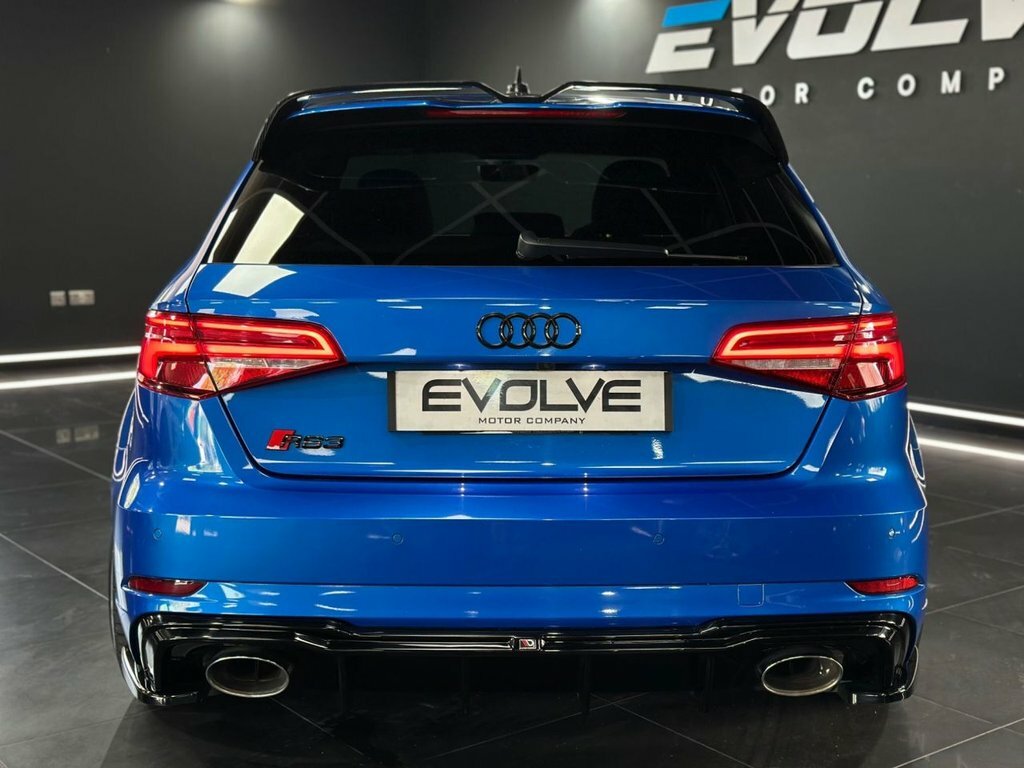 Audi RS3 Hatchback Blue #5