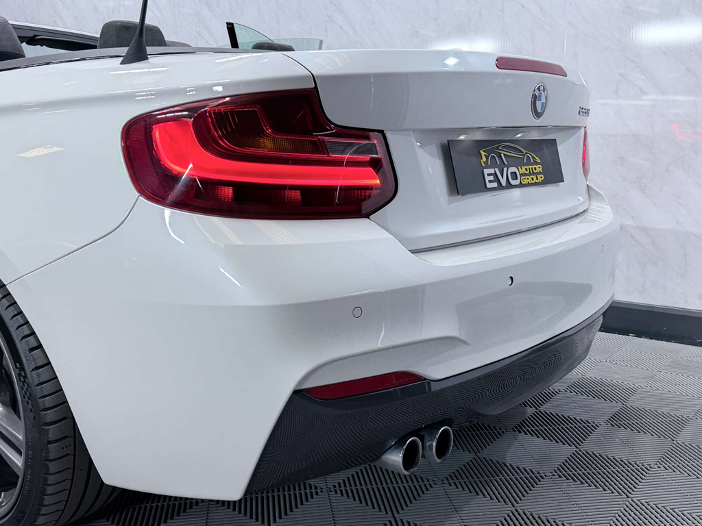 BMW 2 Series 2.0Td 220D Sport Convertible Red #10