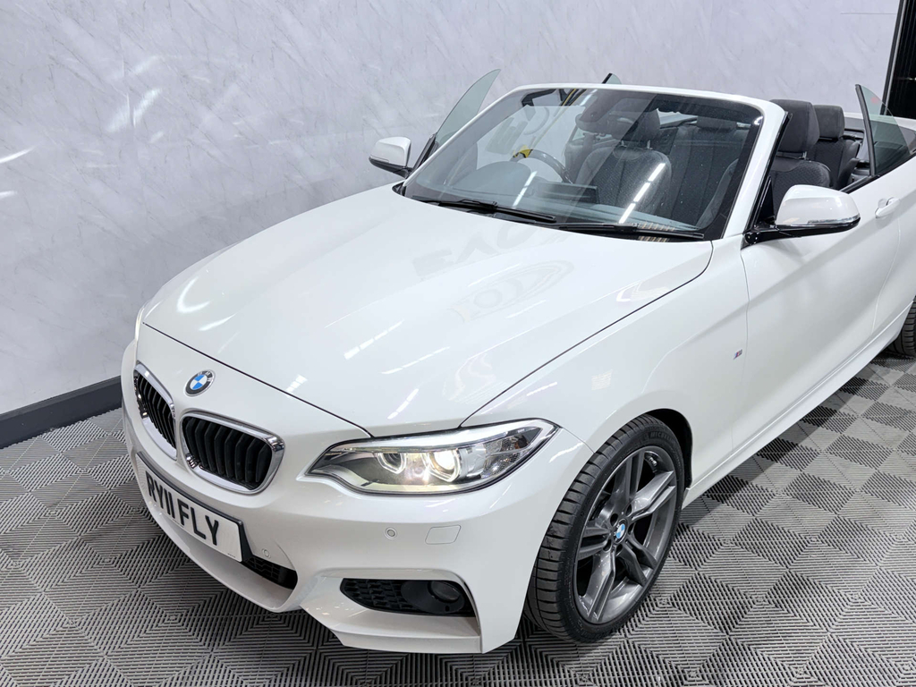 BMW 2 Series 2.0Td 220D Sport Convertible Red #14