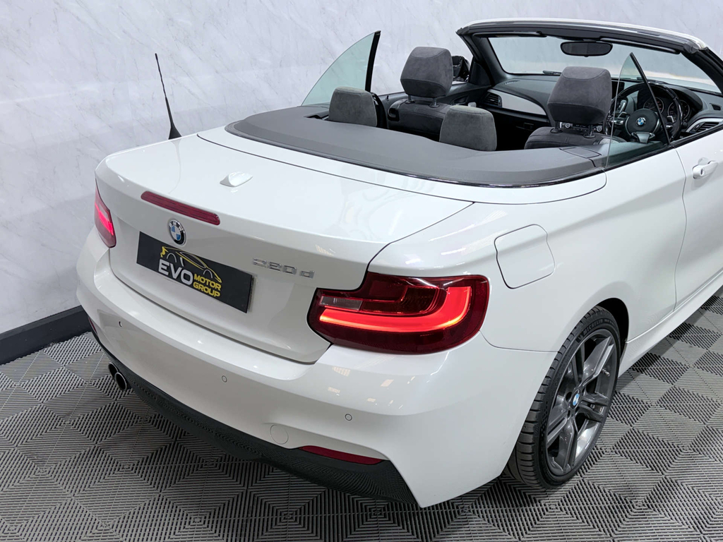 BMW 2 Series 2.0Td 220D Sport Convertible Red #36