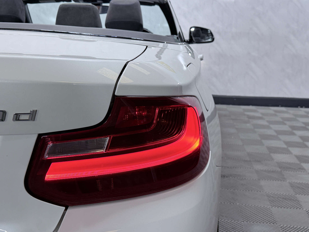 BMW 2 Series 2.0Td 220D Sport Convertible Red #28
