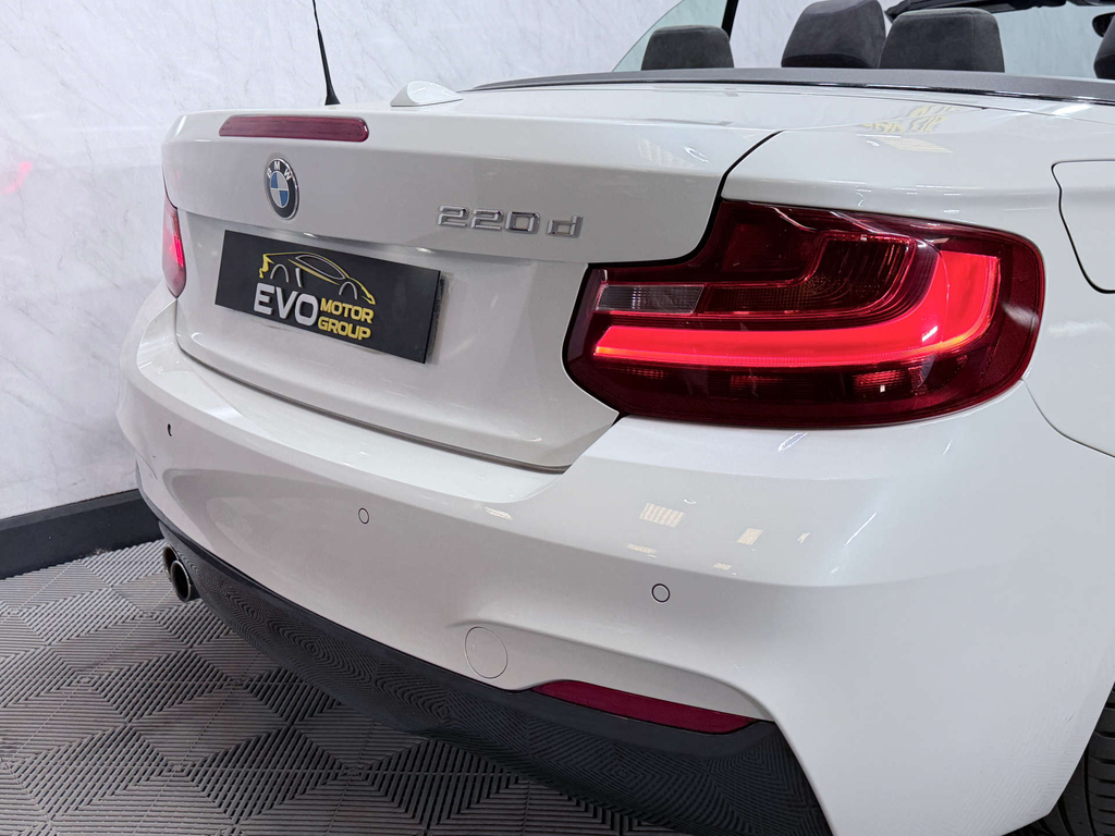 BMW 2 Series 2.0Td 220D Sport Convertible Red #37