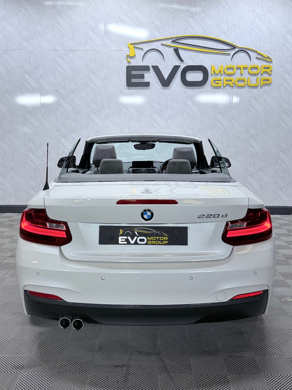 BMW 2 Series 2.0Td 220D Sport Convertible Red #24