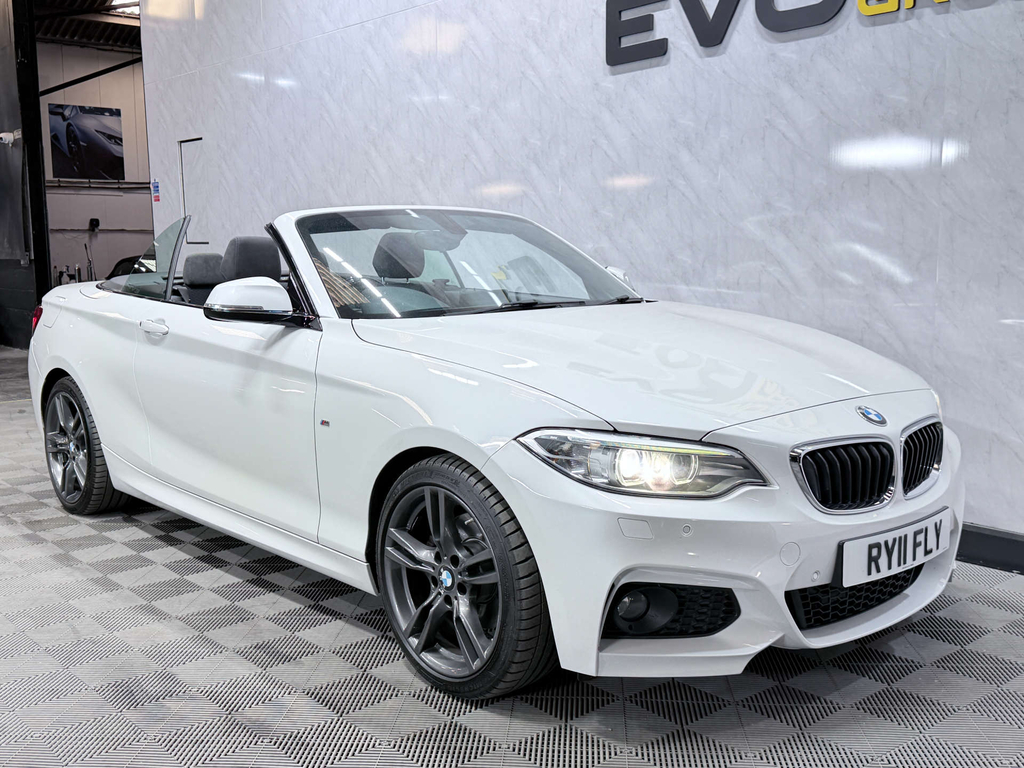 BMW 2 Series 2.0Td 220D Sport Convertible Red #31