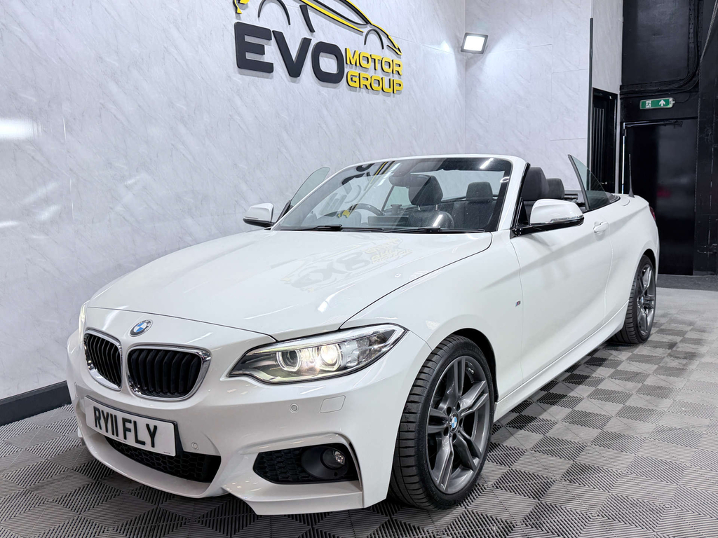 BMW 2 Series 2.0Td 220D Sport Convertible Red #13