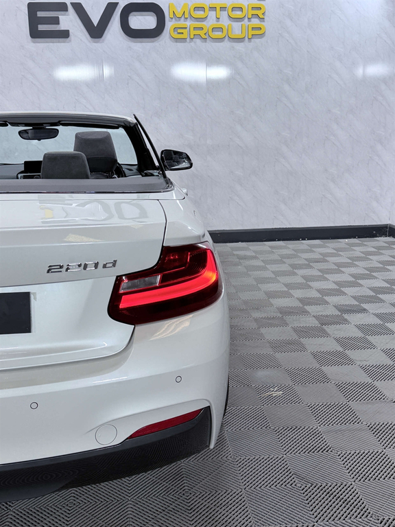 BMW 2 Series 2.0Td 220D Sport Convertible Red #26