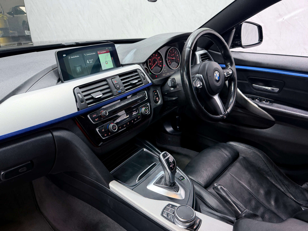 BMW 4 Series Gran Coupe 430D M Sport Gran Coupe Blue #54