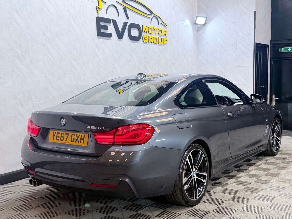 BMW 4 Series 420I M Sport Gran Coupe Black #22
