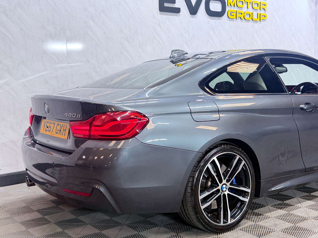 BMW 4 Series 420I M Sport Gran Coupe Black #23