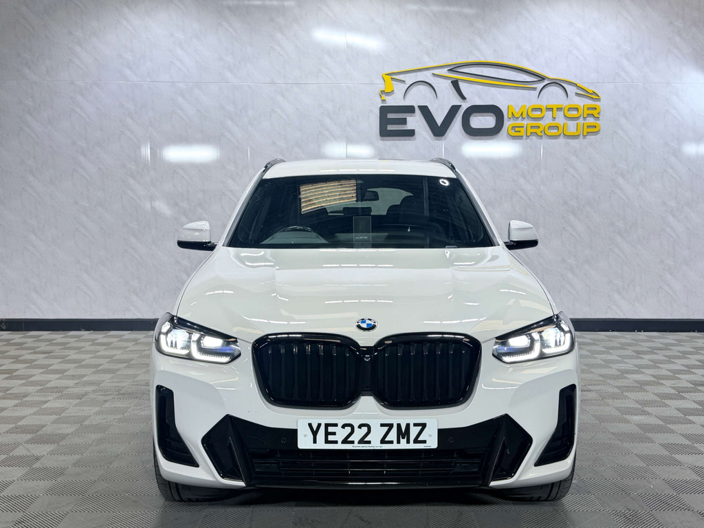 BMW X3 Xdrive 30D M Sport Mhev 4Wd White #4