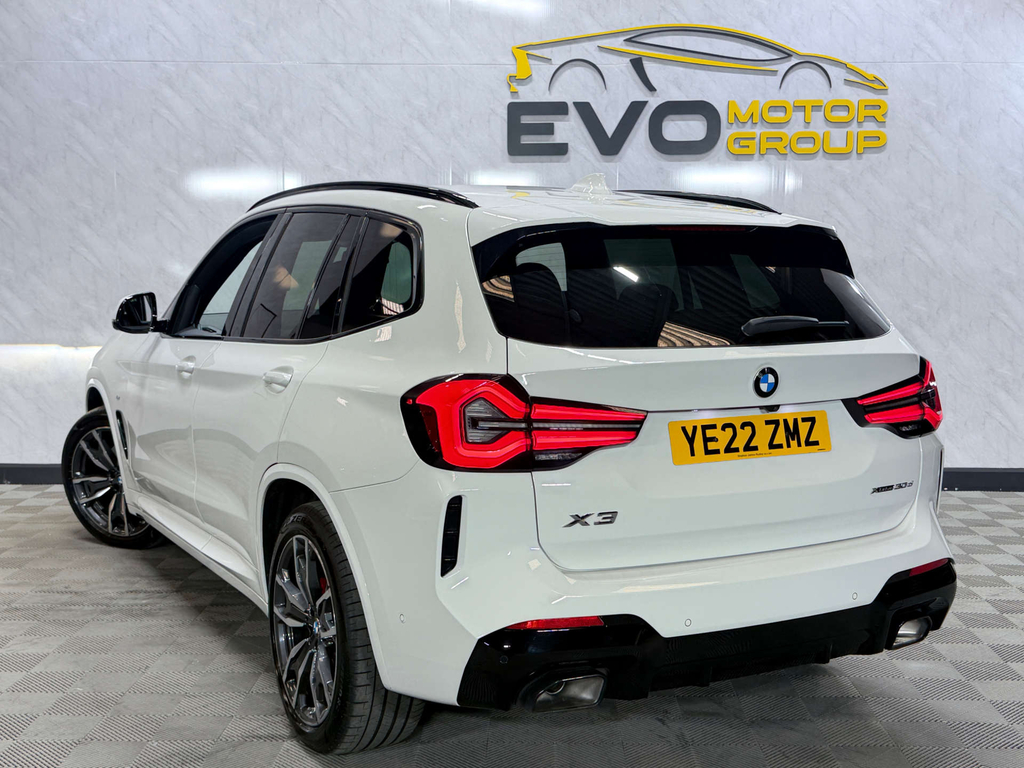 BMW X3 Xdrive 30D M Sport Mhev 4Wd White #2