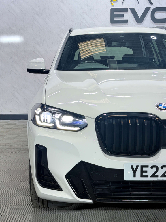 BMW X3 Xdrive 30D M Sport Mhev 4Wd White #5