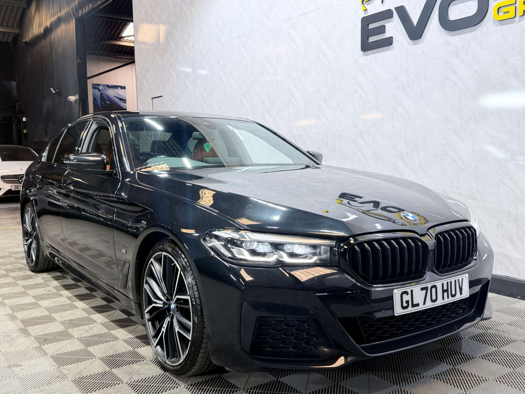 BMW 5 Series 2.0 520D Mht M Sport Saloon Hybrid Step Grey #12