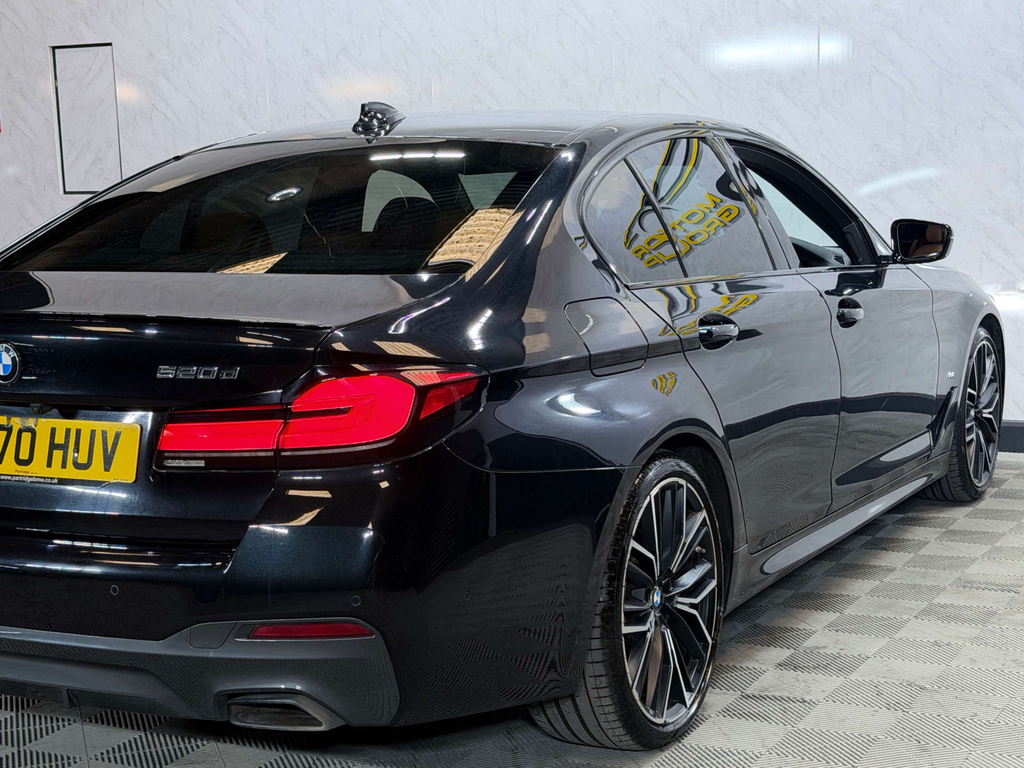 BMW 5 Series 2.0 520D Mht M Sport Saloon Hybrid Step Grey #69
