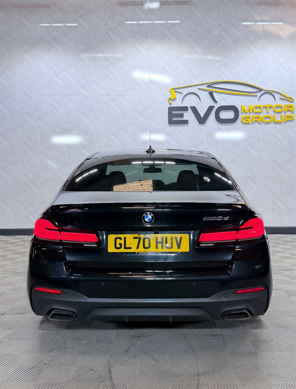 BMW 5 Series 2.0 520D Mht M Sport Saloon Hybrid Step Grey #71