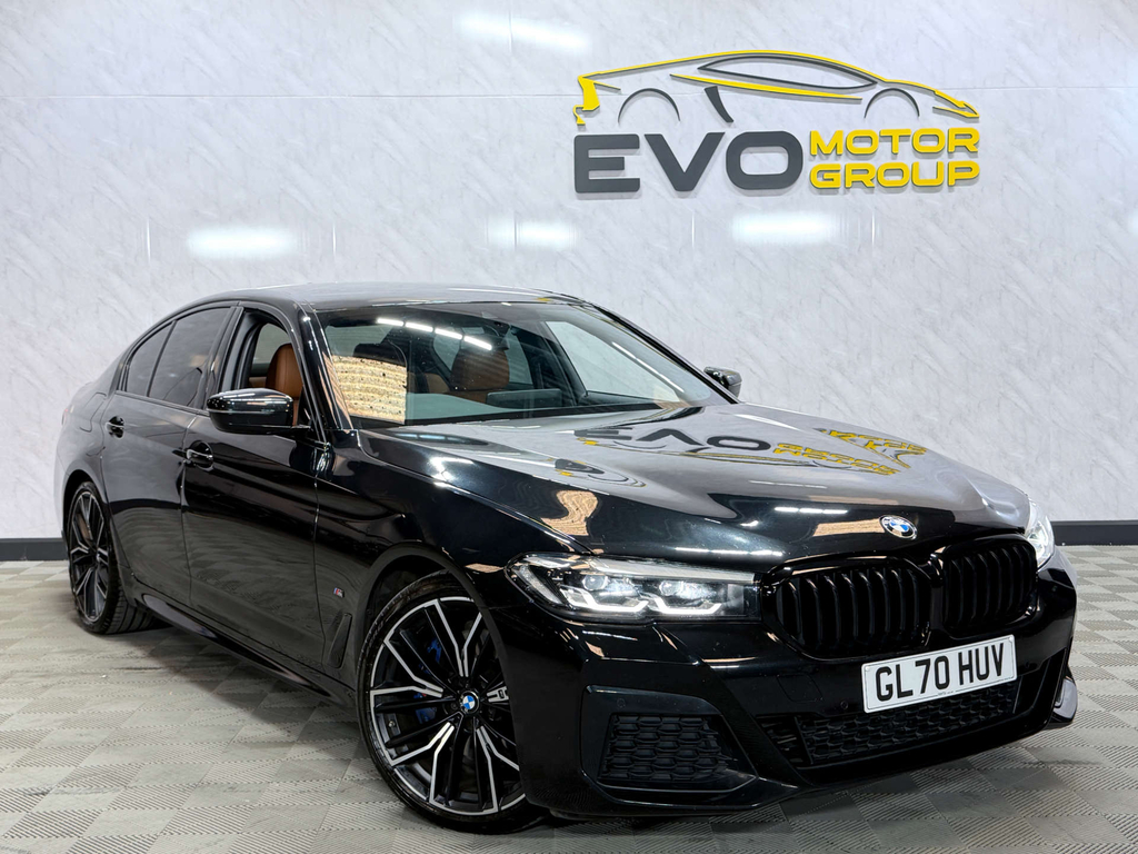 BMW 5 Series 2.0 520D Mht M Sport Saloon Hybrid Step Grey #72