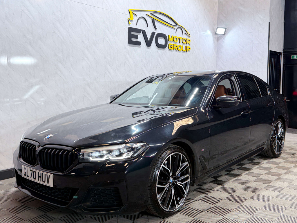 BMW 5 Series 2.0 520D Mht M Sport Saloon Hybrid Step Grey #14