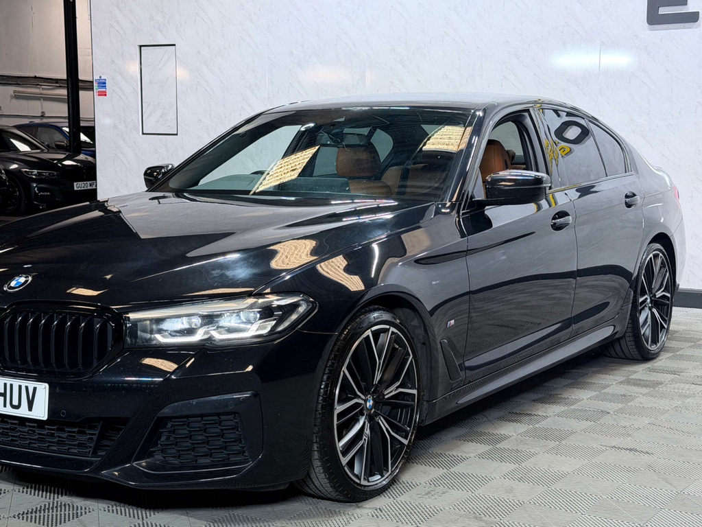 BMW 5 Series 2.0 520D Mht M Sport Saloon Hybrid Step Grey #8