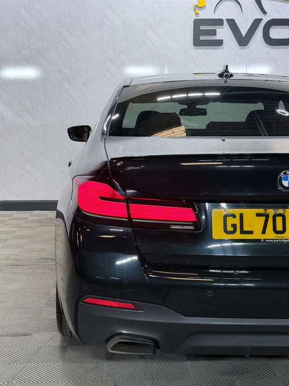 BMW 5 Series 2.0 520D Mht M Sport Saloon Hybrid Step Grey #66