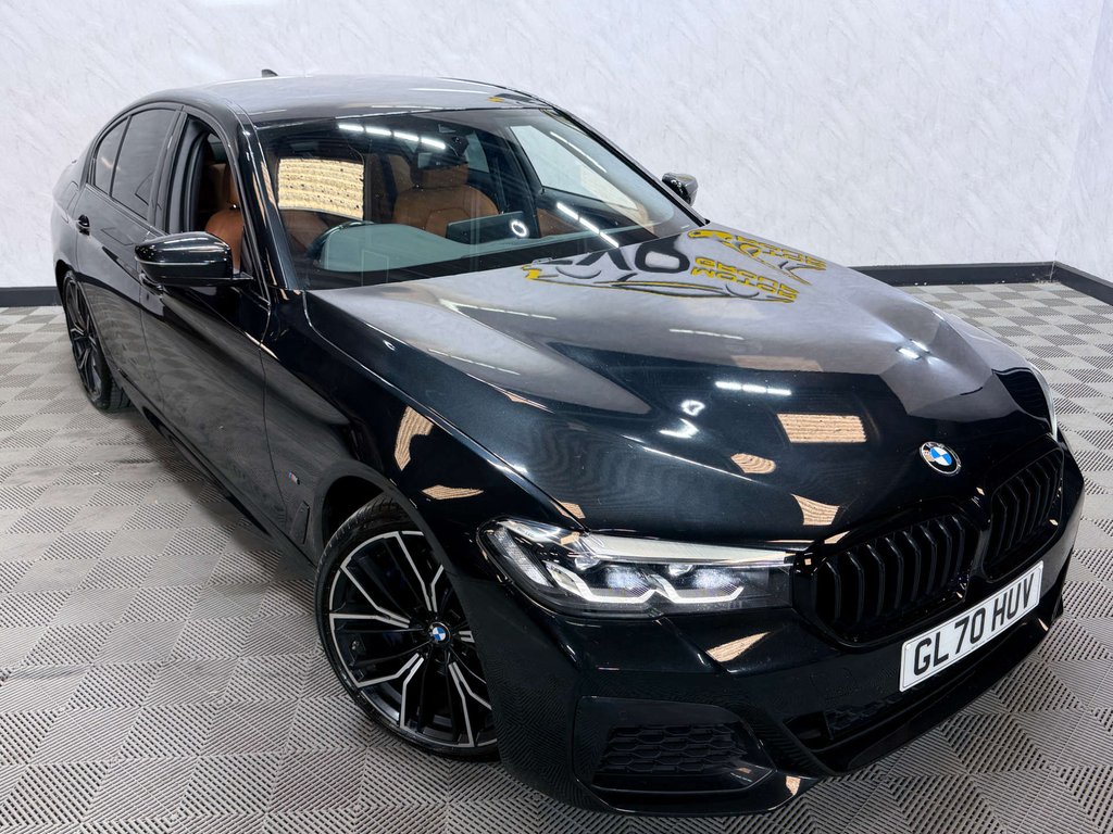 BMW 5 Series 2.0 520D Mht M Sport Saloon Hybrid Step Grey #74