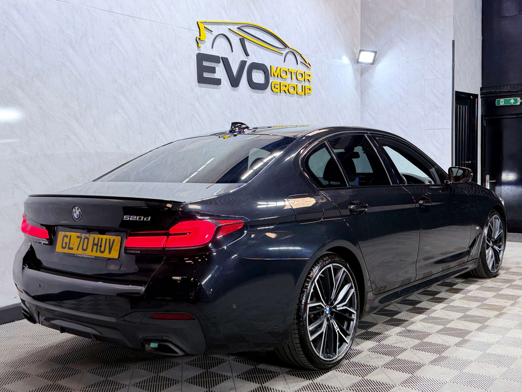 BMW 5 Series 2.0 520D Mht M Sport Saloon Hybrid Step Grey #22
