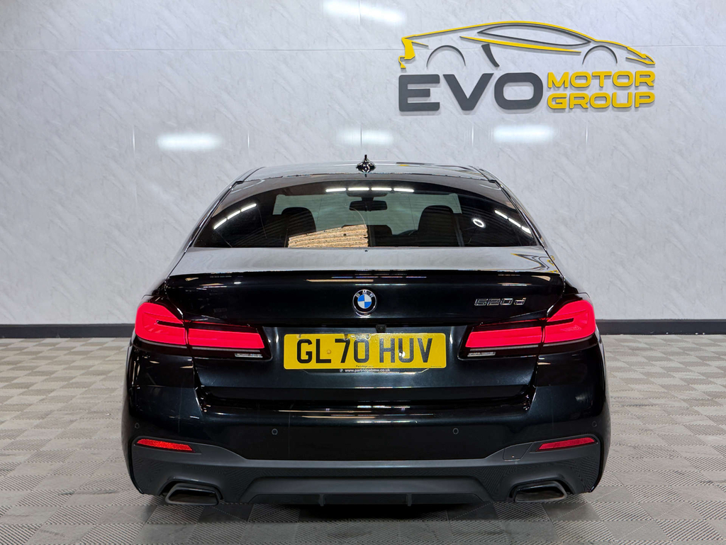 BMW 5 Series 2.0 520D Mht M Sport Saloon Hybrid Step Grey #65