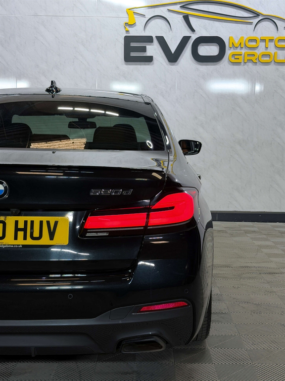 BMW 5 Series 2.0 520D Mht M Sport Saloon Hybrid Step Grey #67