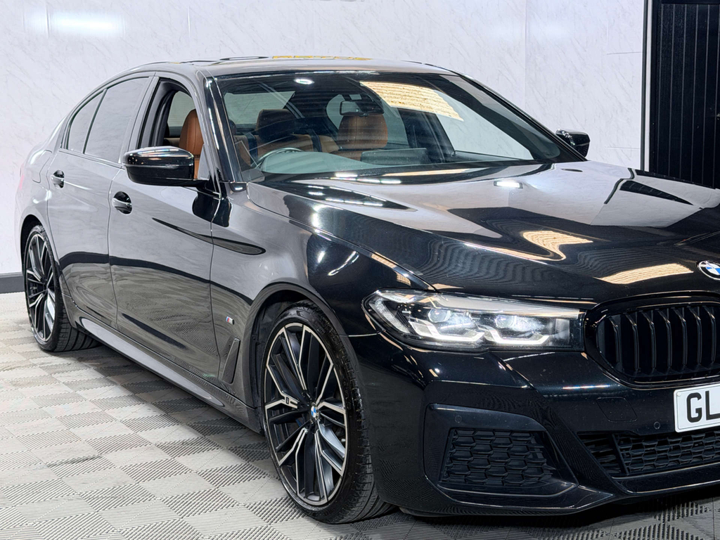 BMW 5 Series 2.0 520D Mht M Sport Saloon Hybrid Step Grey #7