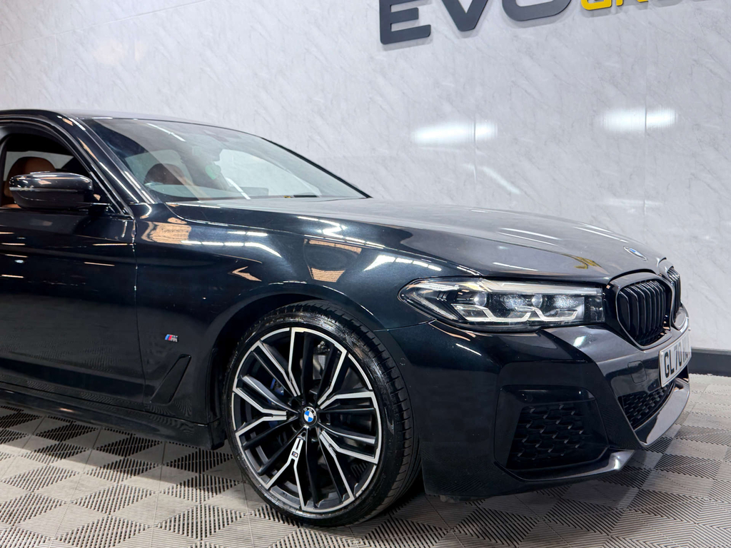 BMW 5 Series 2.0 520D Mht M Sport Saloon Hybrid Step Grey #13