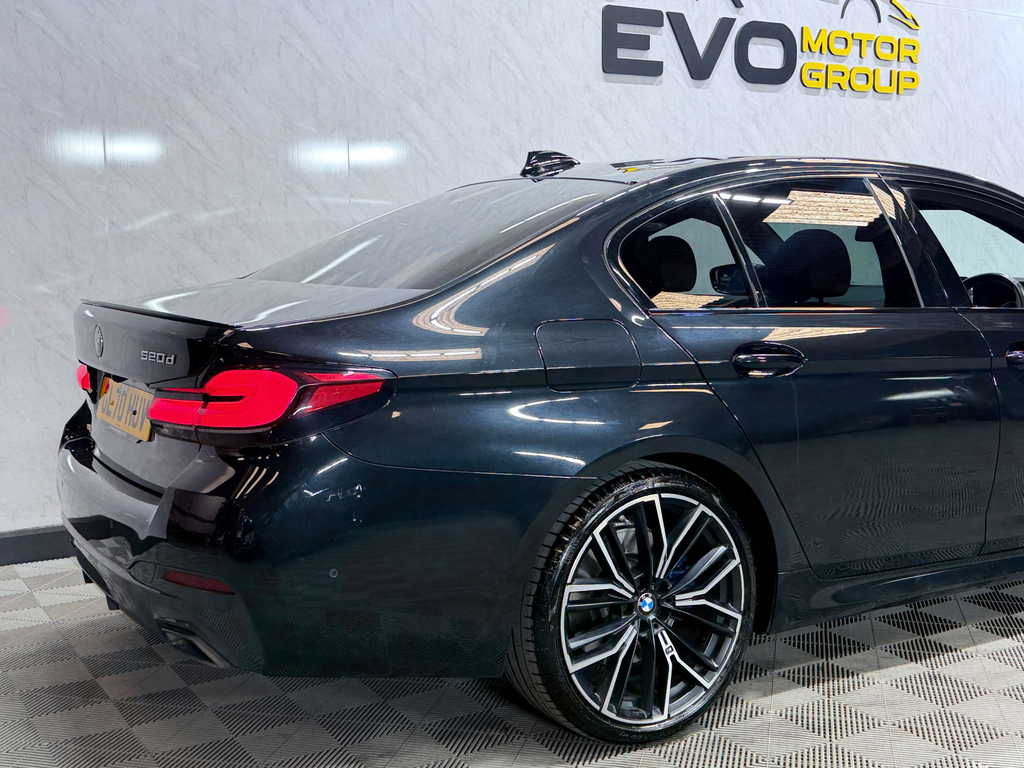 BMW 5 Series 2.0 520D Mht M Sport Saloon Hybrid Step Grey #23